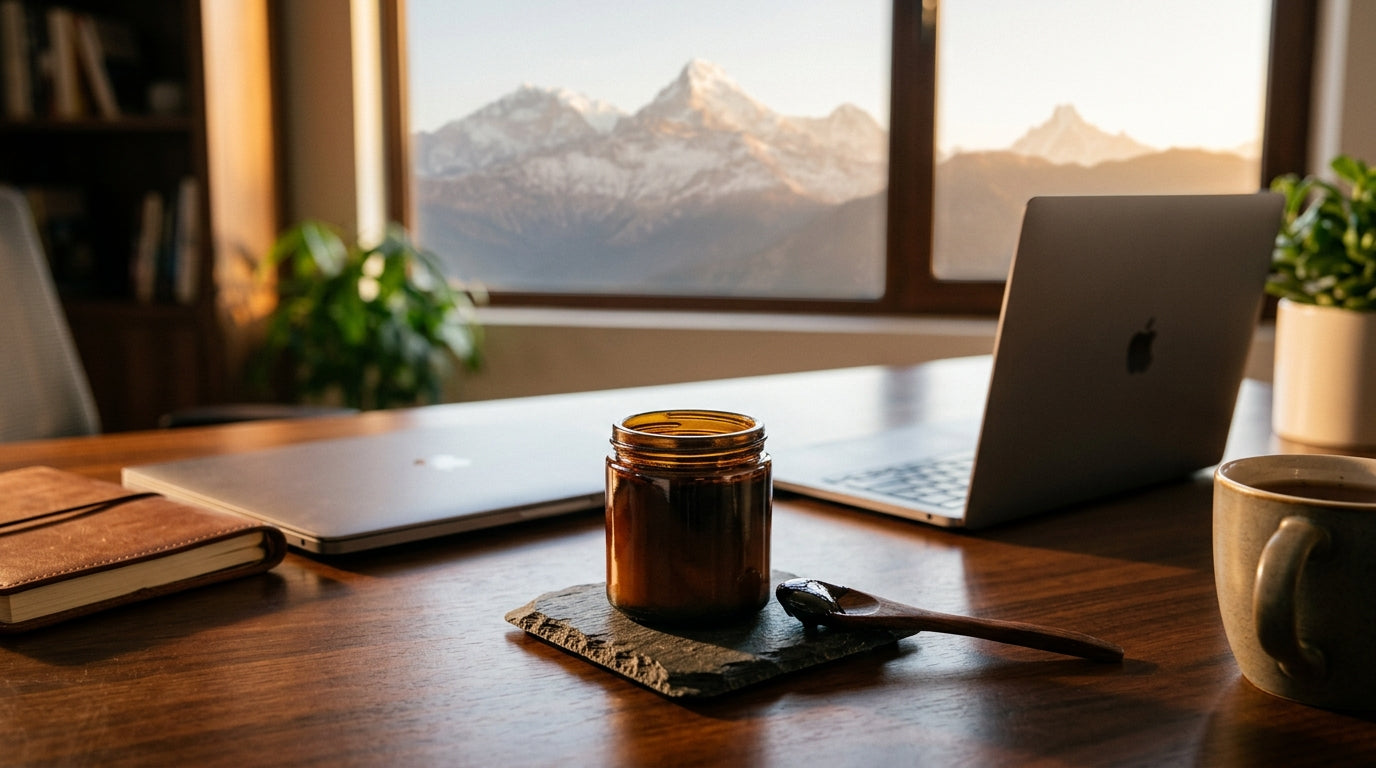 Himalayan Shilajit For Professionals
