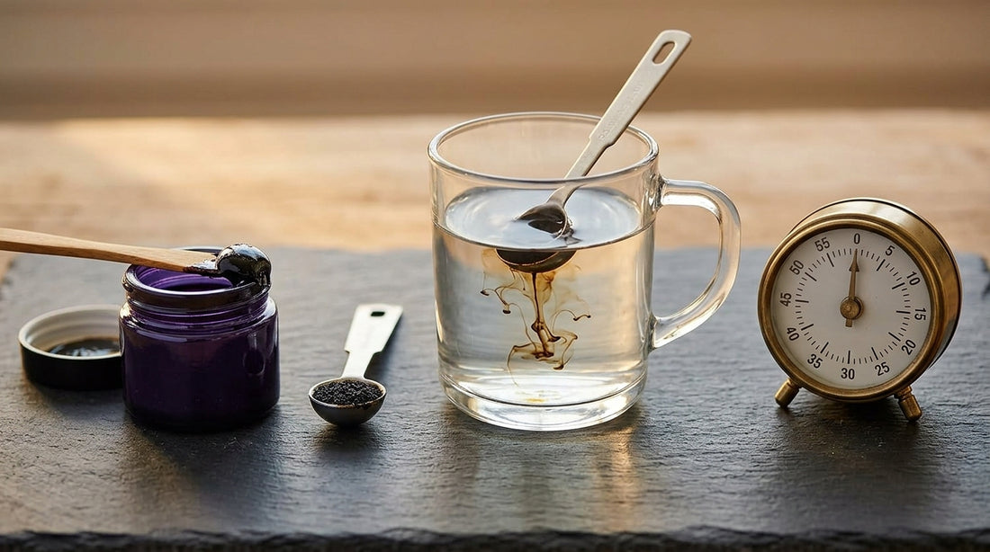 How To Take Shilajit Resin With Warm Water