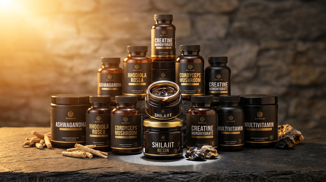 Shilajit Ashwagandha Stack For Energy