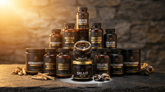 Shilajit Ashwagandha Stack For Energy