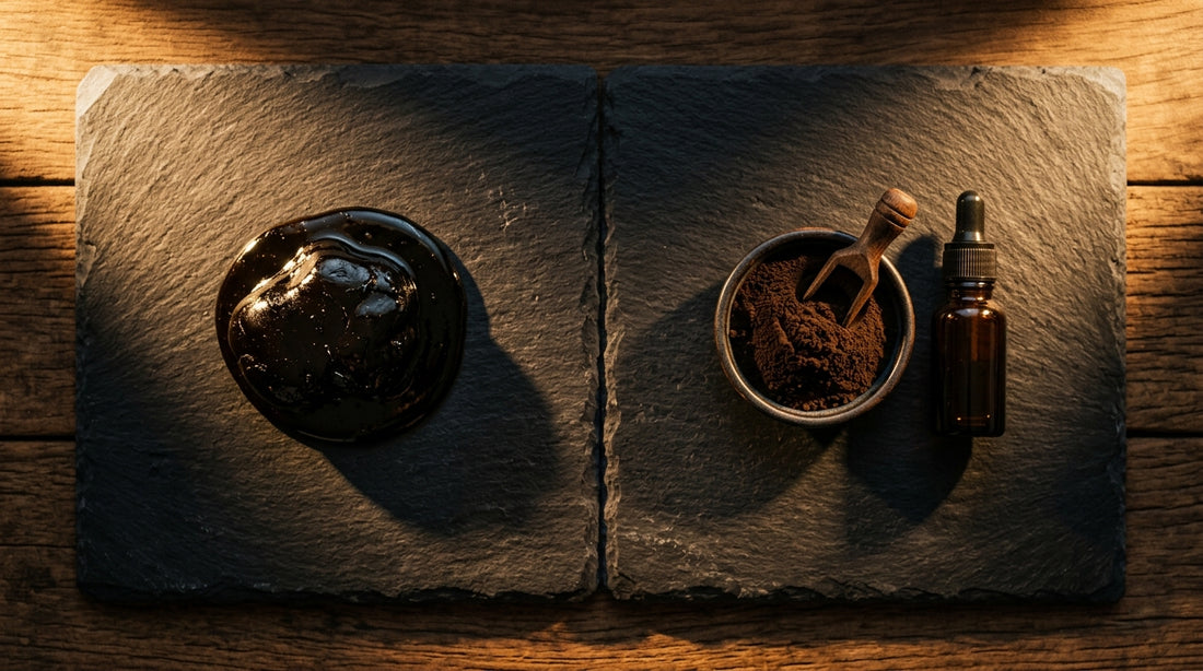 Shilajit Resin Vs Extract Which Is Better