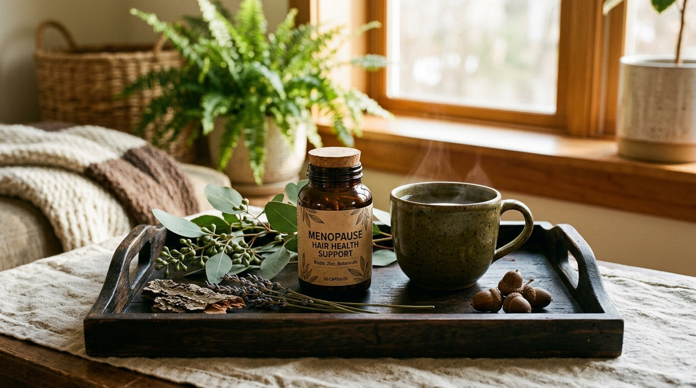 Natural Hair Health Support During Menopause