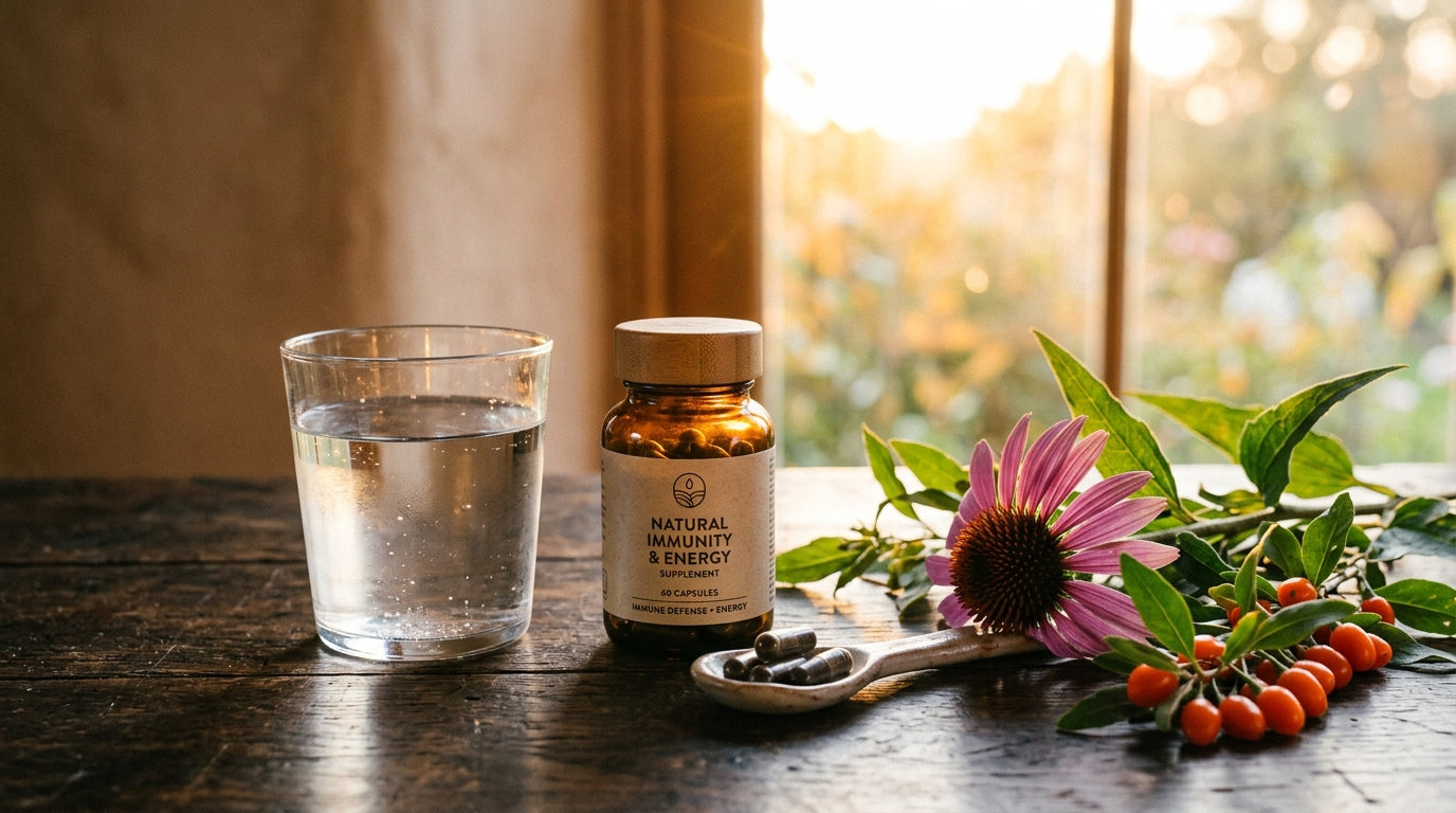 Supplements For Immune Defense And Energy