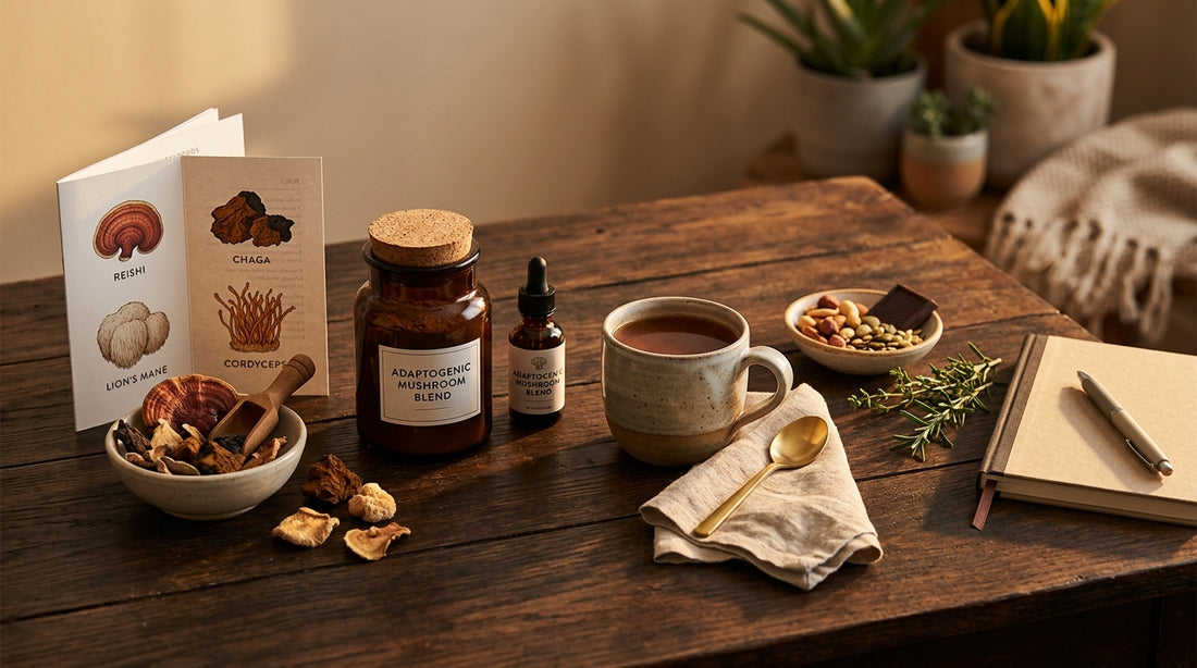 Beginners Guide To Adaptogenic Mushrooms