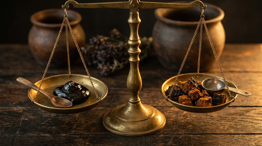 Shilajit Vs Chaga Which Is Better For Over 40