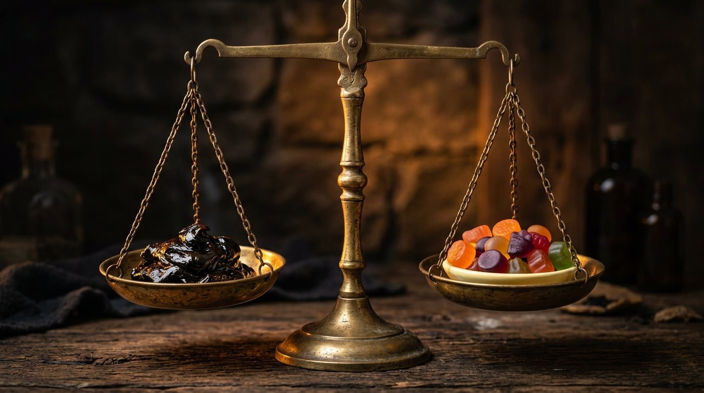 Shilajit Resin Vs Gummies Absorption And Potency