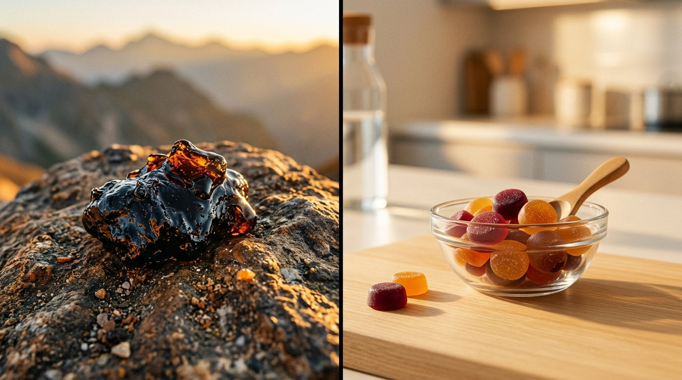 Resin Shilajit Vs Gummies Shilajit For Beginners