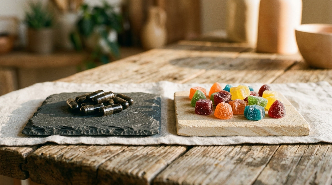 Shilajit Capsules Vs Gummies Pros And Cons