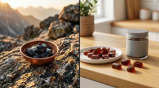 Capsules Shilajit Vs Gummies Shilajit For Potency