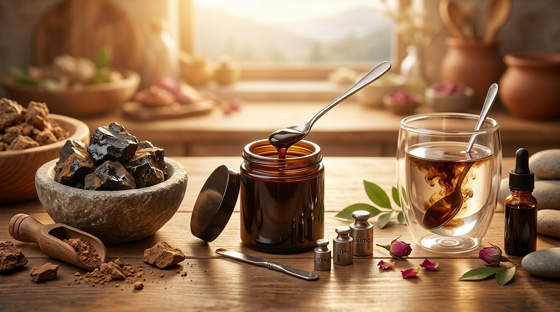 Shilajit Dose Guide For Clear Skin By Body Weight