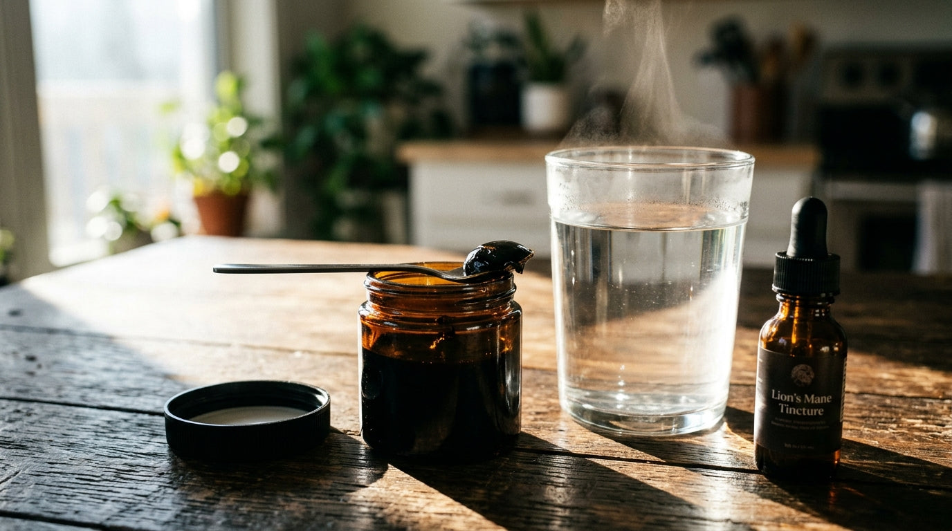 How To Combine Shilajit With Lions Mane For Testosterone Boost