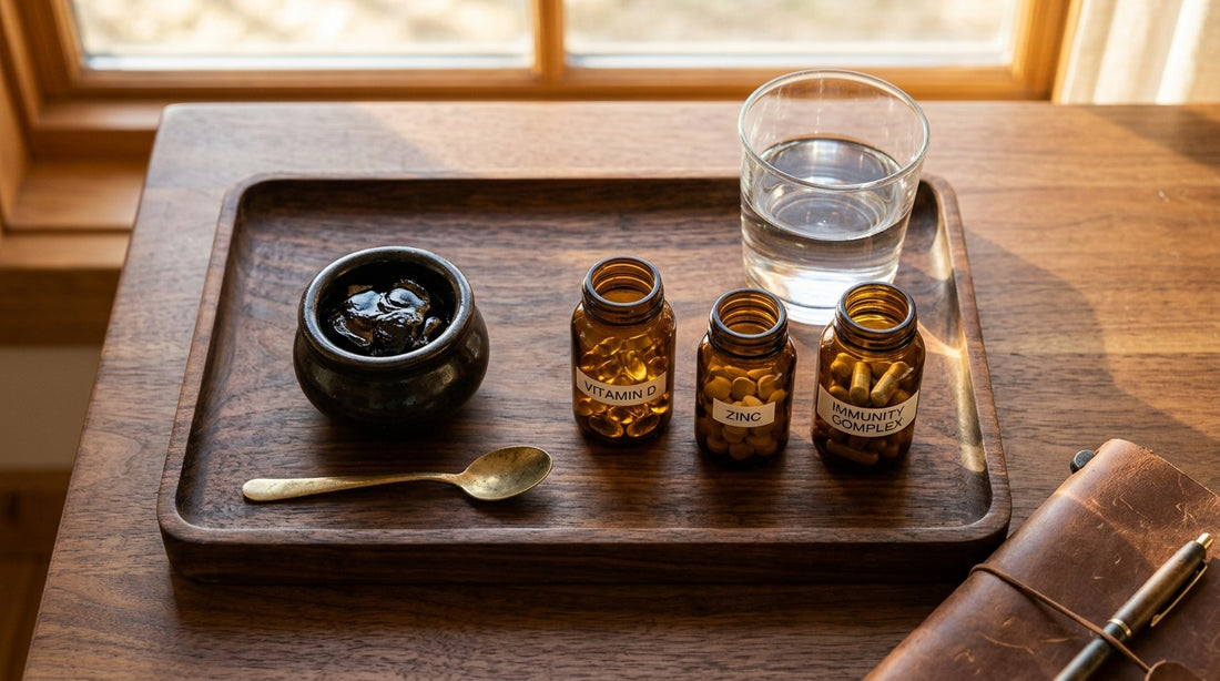 Shilajit Stacking Guide Vitamin D And Zinc For Stronger Immunity