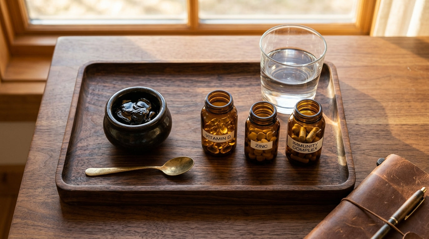 Shilajit Stacking Guide Vitamin D And Zinc For Stronger Immunity