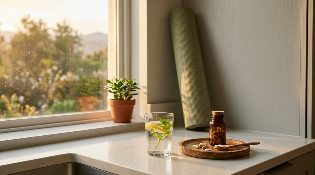 Anti Aging Morning Routine With Antioxidants