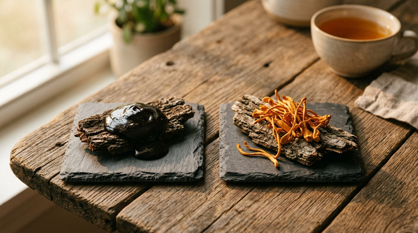 Shilajit Vs Cordyceps For Stress Relief