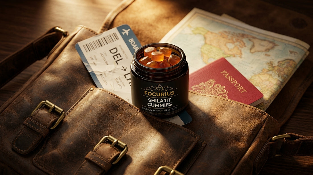 Shilajit Gummies For Travelers