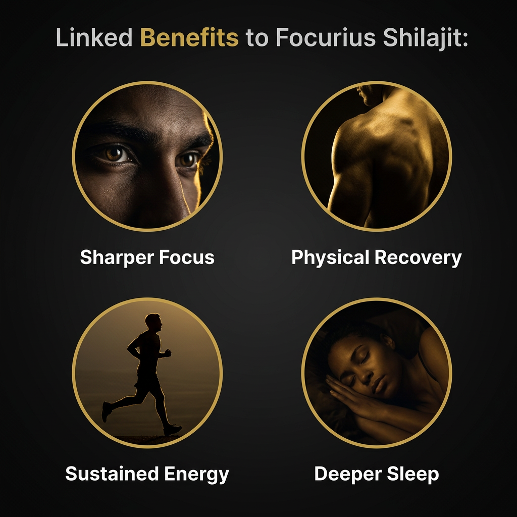 focurius™ Premium Black Gold Shilajit Resin