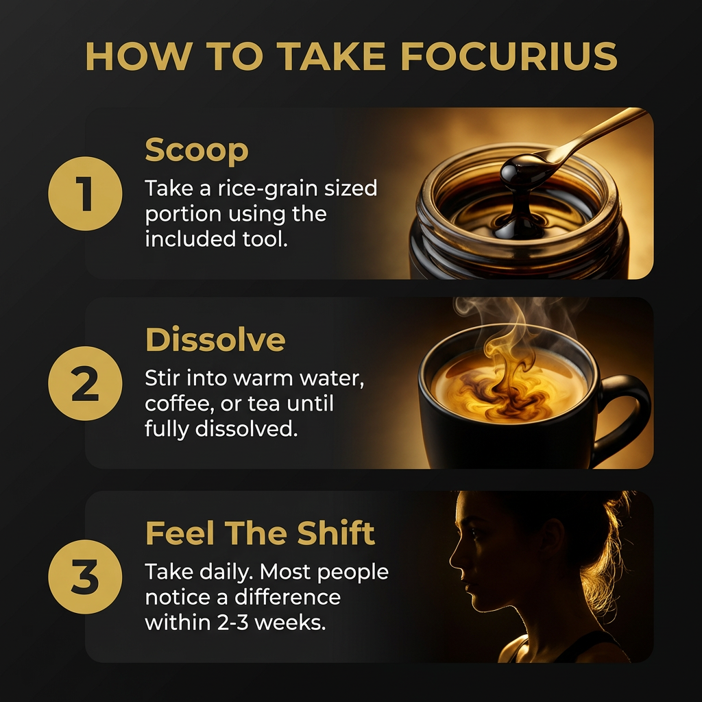 focurius™ Premium Black Gold Shilajit Resin
