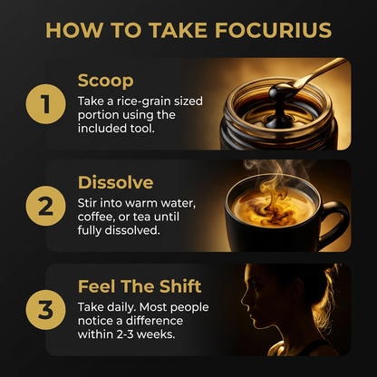 focurius™ Premium Black Gold Shilajit Resin