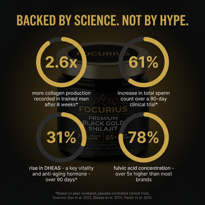 focurius™ Premium Black Gold Shilajit Resin